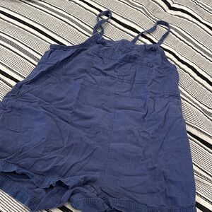 Old Navy Indigo Denim Jumpsuit